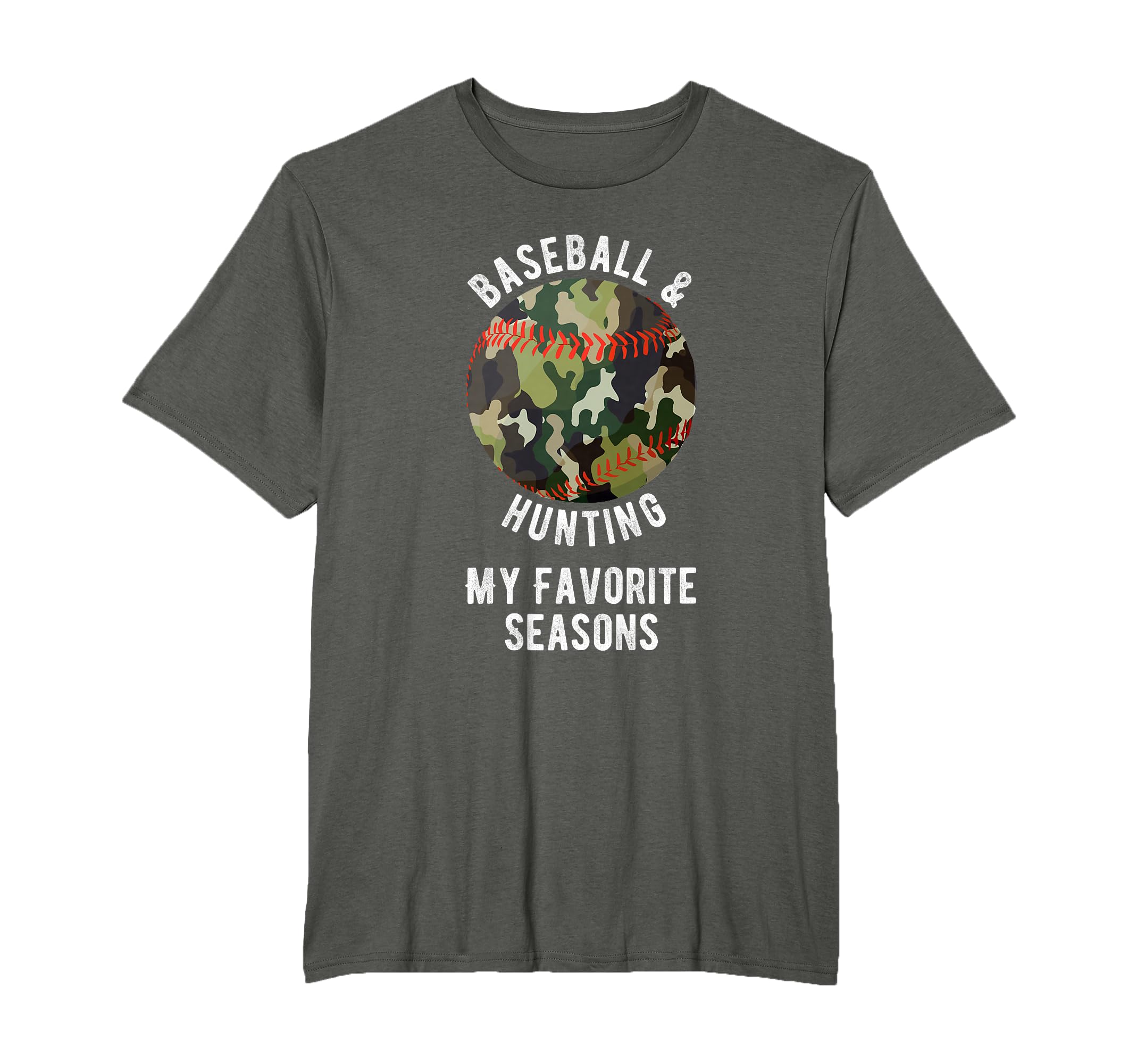 Baseball Hunting Favorite Seasons T-Shirt - Novelty Apparel for Adults - T-Shirt, Sweatshirt, Hoodie