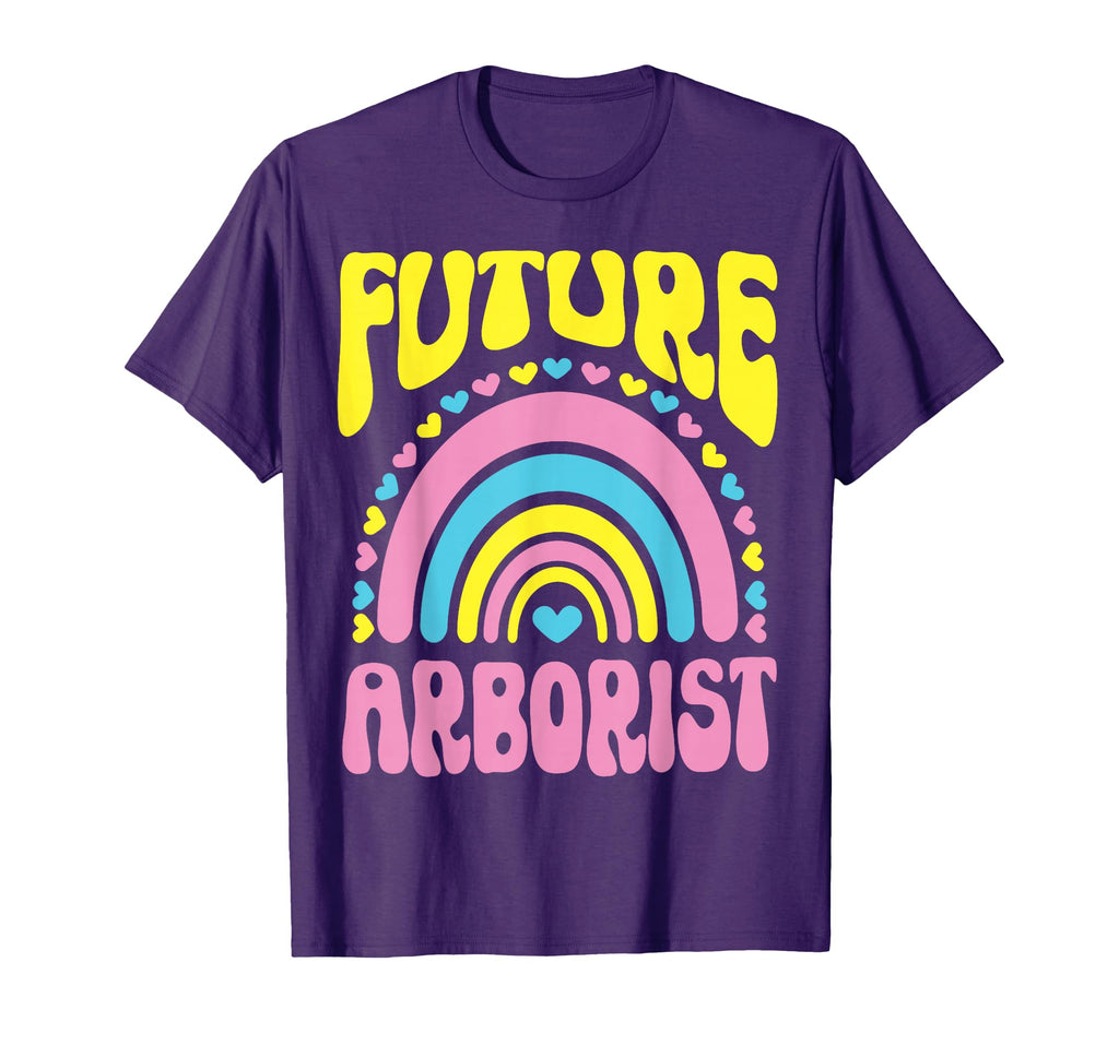 Future Arborist Bright Rainbow T-Shirt - Custom Art Print Men Women - T-Shirt, Sweatshirt, Hoodie