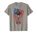 Us Flag Baseball Player Batter Sport T-Shirt - Unique Graphic for Adults - T-Shirt, Sweatshirt, Hoodie
