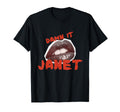 Damn It Janet Lips Pleasure T-Shirt - Graphic Print for Adults - T-Shirt, Sweatshirt, Hoodie