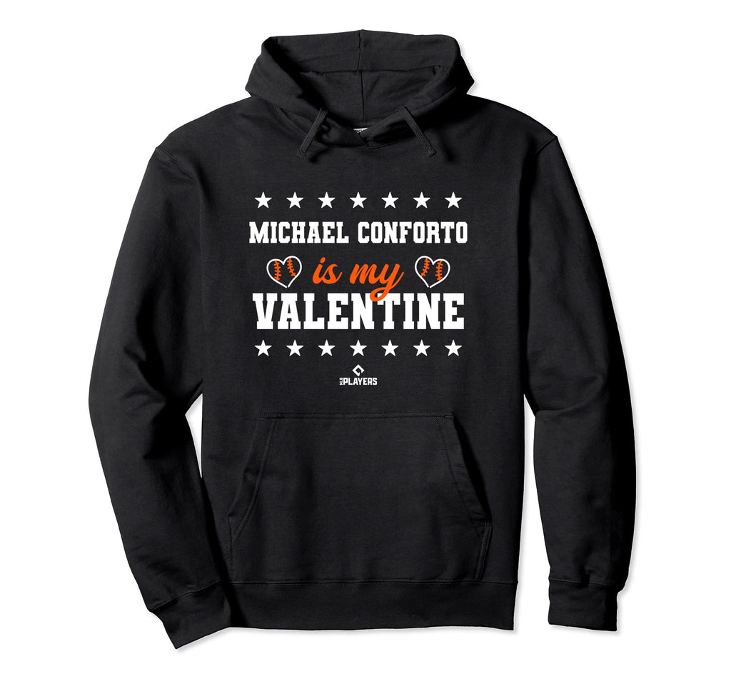 Michael Conforto Is My Valentine New York Hoodie - Graphic Print Men Women - T-Shirt, Sweatshirt, Hoodie