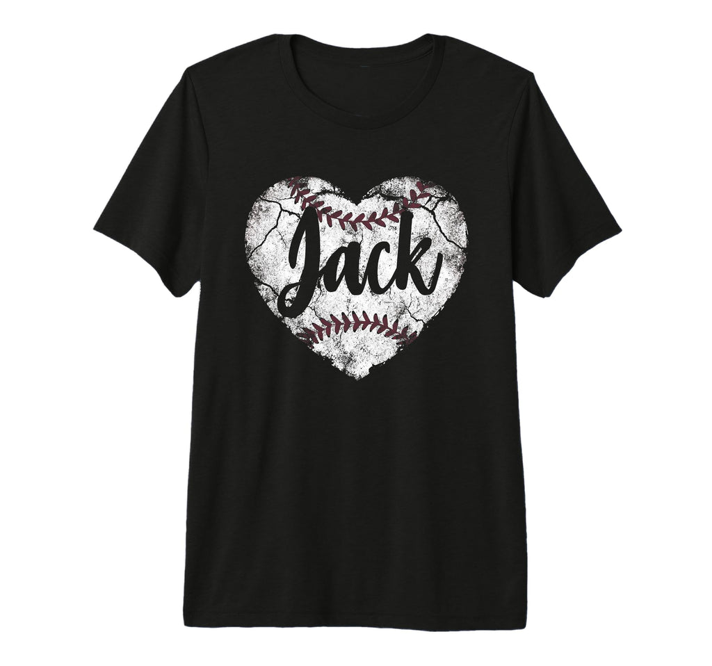 Jack Baseball Personalized Name T-Shirt - Fun Novelty Design for Adults - T-Shirt, Sweatshirt, Hoodie