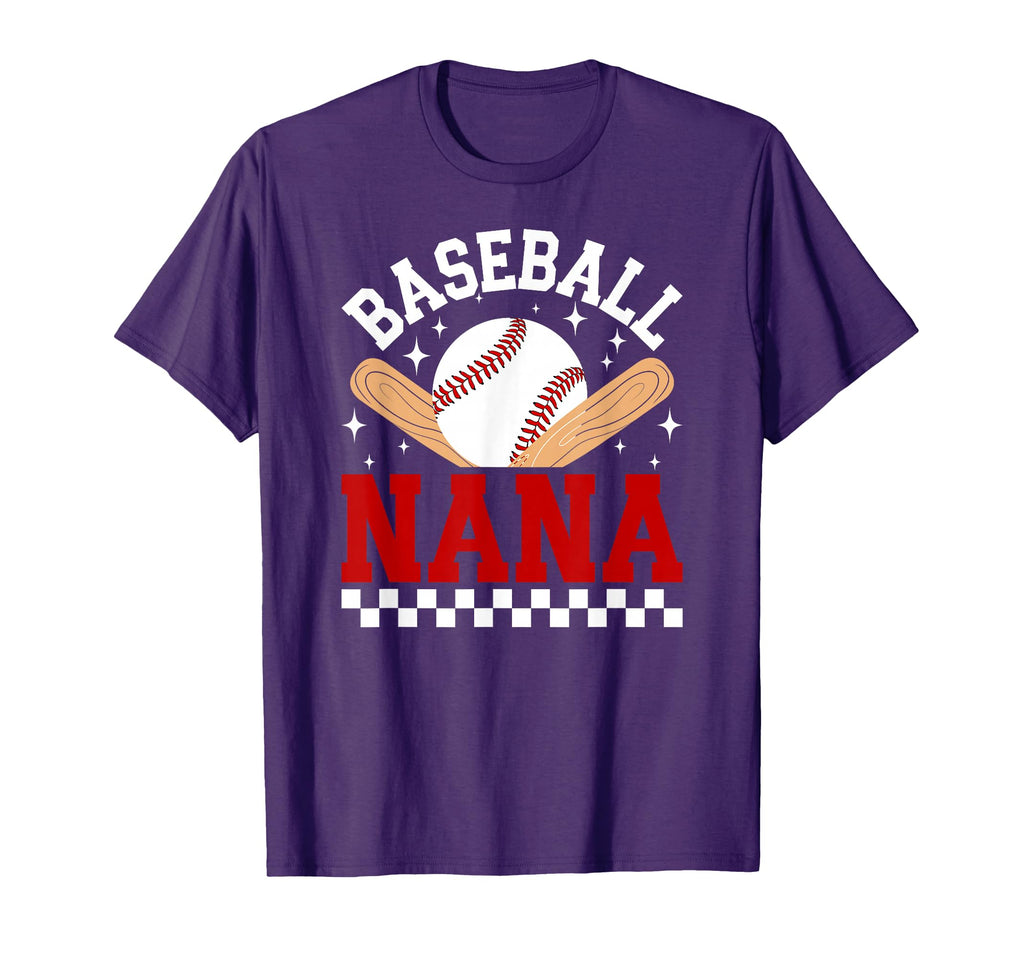 Baseball Nana Baseball Player Nana T-Shirt - Minimalist Print Men Women - T-Shirt, Sweatshirt, Hoodie