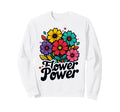 Flower Power Costume Sweatshirt - Minimalist Print Men Women - T-Shirt, Sweatshirt, Hoodie