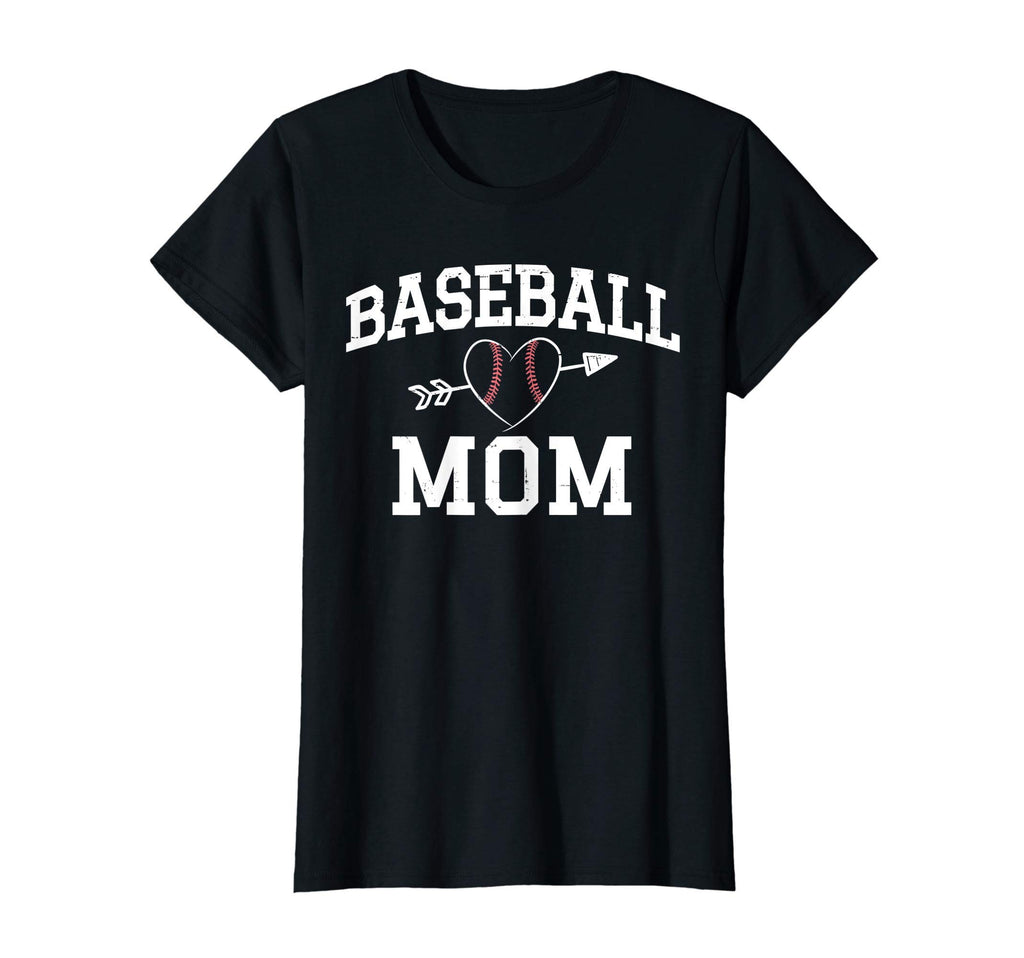 Womens Baseball Mom Shirts Mom T-Shirt - Casual Everyday Wear Unisex - T-Shirt, Sweatshirt, Hoodie