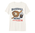 Baseball Moms Club Funny Sports Mom Tri T-Shirt - Novelty Apparel Unisex - T-Shirt, Sweatshirt, Hoodie