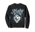Husky 90S Dog Lover 80S Sweatshirt - Casual Everyday Wear for Adults - T-Shirt, Sweatshirt, Hoodie