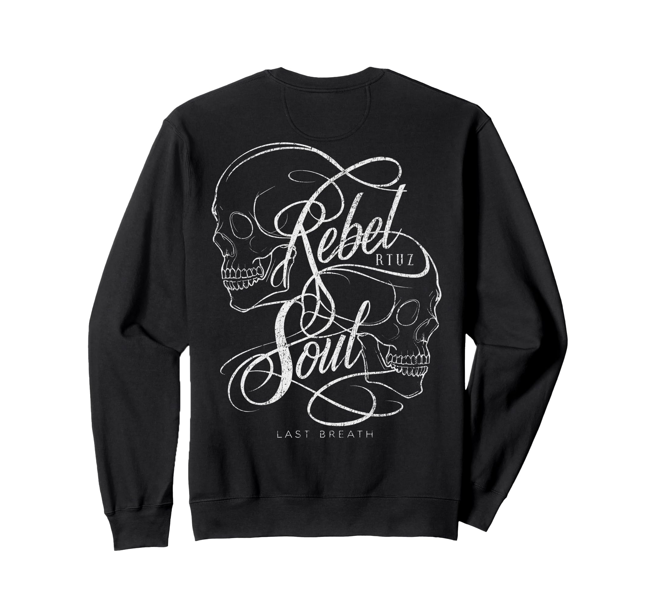 Back Y2K Streetwear Skull Sweatshirt - Graphic Print for Adults - T-Shirt, Sweatshirt, Hoodie