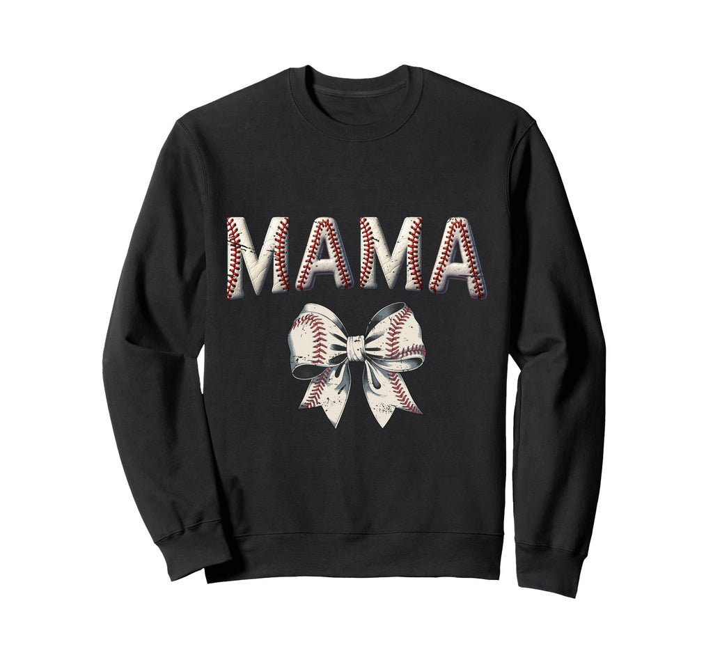 Baseball Mama Mothers Day Sweatshirt - Casual Everyday Wear for Adults - T-Shirt, Sweatshirt, Hoodie