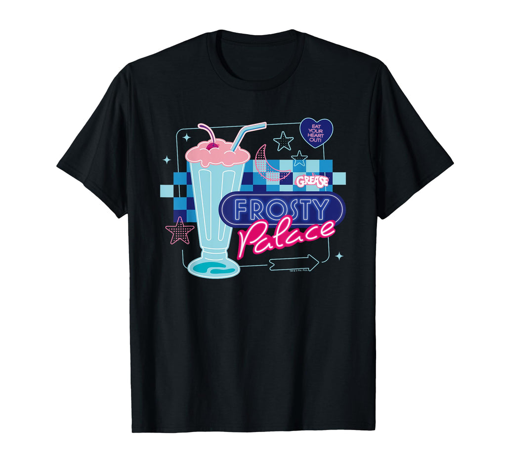 Grease Frosty Palace Malt Shop Diner T-Shirt - Minimalist Print Men Women - T-Shirt, Sweatshirt, Hoodie