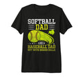 Mens Softball Dad Like Baseball Dad T-Shirt - Streetwear Style Men Women - T-Shirt, Sweatshirt, Hoodie