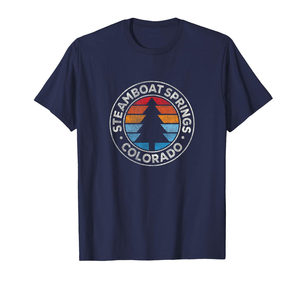 Steamboat Springs Colorado Co 70S T-Shirt - Minimalist Print Men Women - T-Shirt, Sweatshirt, Hoodie