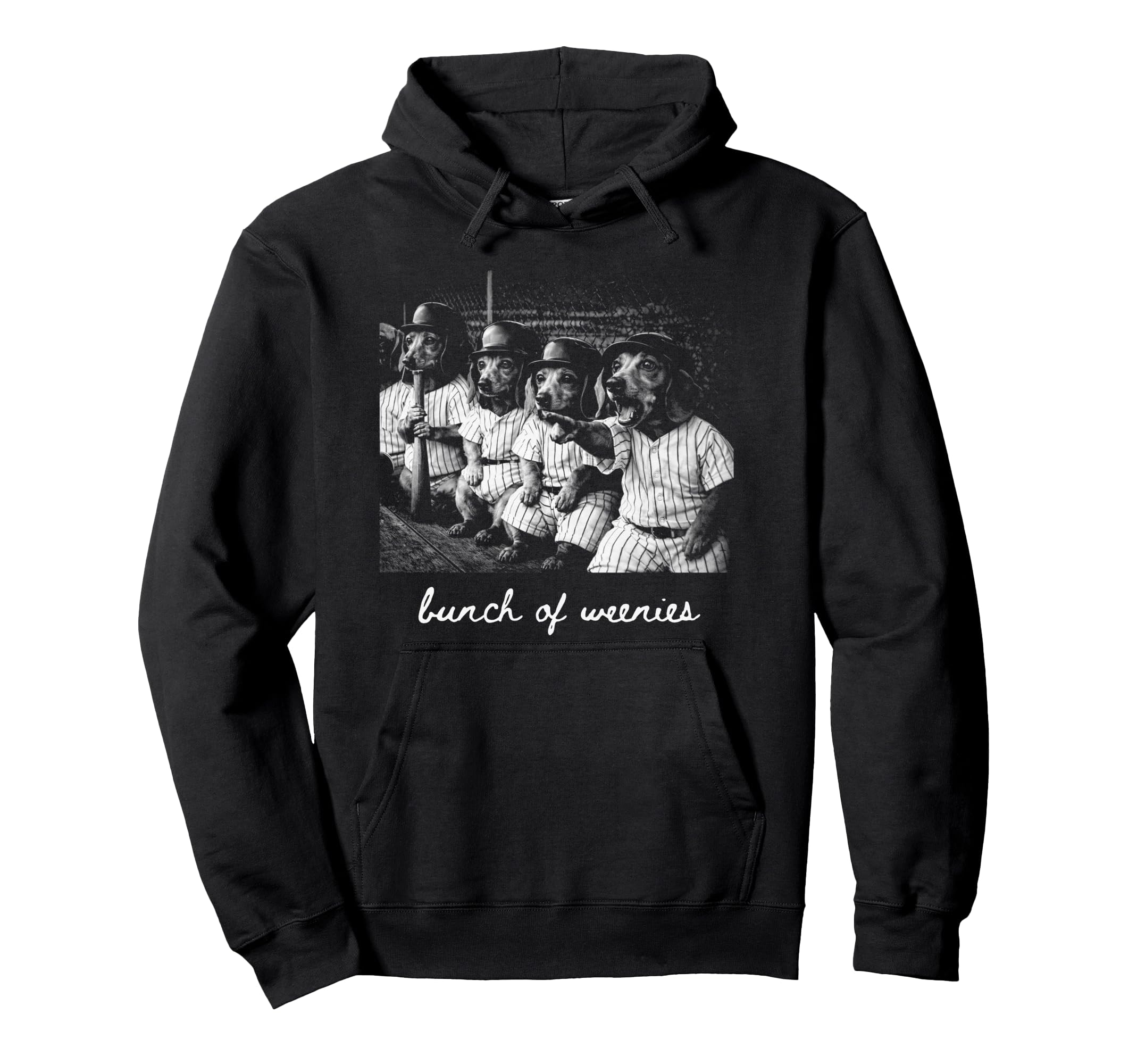 Bunch Weenies Funny Weenies Hoodie - Fun Novelty Design for Adults - T-Shirt, Sweatshirt, Hoodie