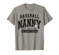 Baseball Nanny Varsity Like T-Shirt - Casual Everyday Wear for Adults - T-Shirt, Sweatshirt, Hoodie