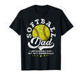 Softball Dad Like Baseball Dad Bigger T-Shirt - Graphic Print for Adults - T-Shirt, Sweatshirt, Hoodie