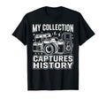 Camera Collector Photography Photographer T-Shirt - Graphic Print Unisex - T-Shirt, Sweatshirt, Hoodie