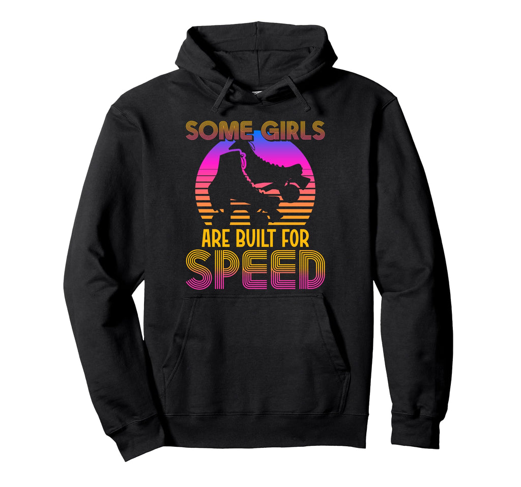 Roller Skating Skate 1970S Some Are Hoodie - Minimalist Print for Adults - T-Shirt, Sweatshirt, Hoodie