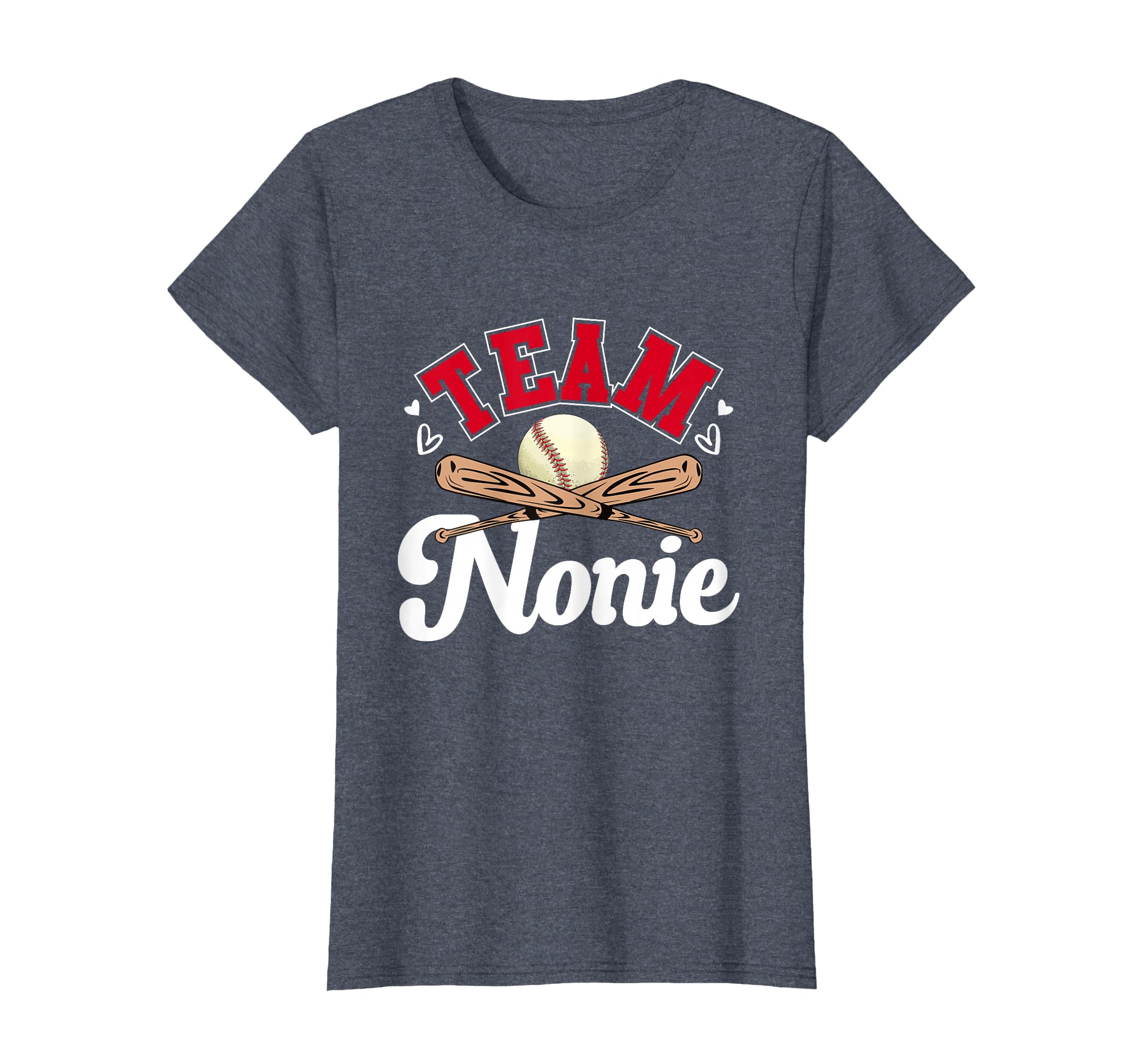 Team Nonie Mothers Day Baseball T-Shirt - Trendy Graphic for Adults - T-Shirt, Sweatshirt, Hoodie