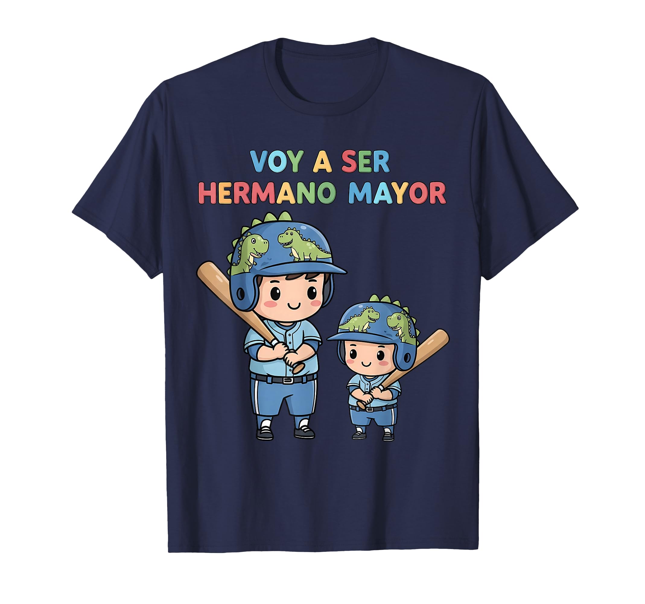 Voy Ser Hermano Mayor Baseball Big T-Shirt - Fun Novelty Design for Adults - T-Shirt, Sweatshirt, Hoodie