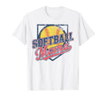 Softball Mama Game Day Ball Mom T-Shirt - Fun Novelty Design for Adults - T-Shirt, Sweatshirt, Hoodie