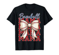 Baseball Coquette Bow Mama Baseball T-Shirt - Fun Novelty Design Unisex - T-Shirt, Sweatshirt, Hoodie