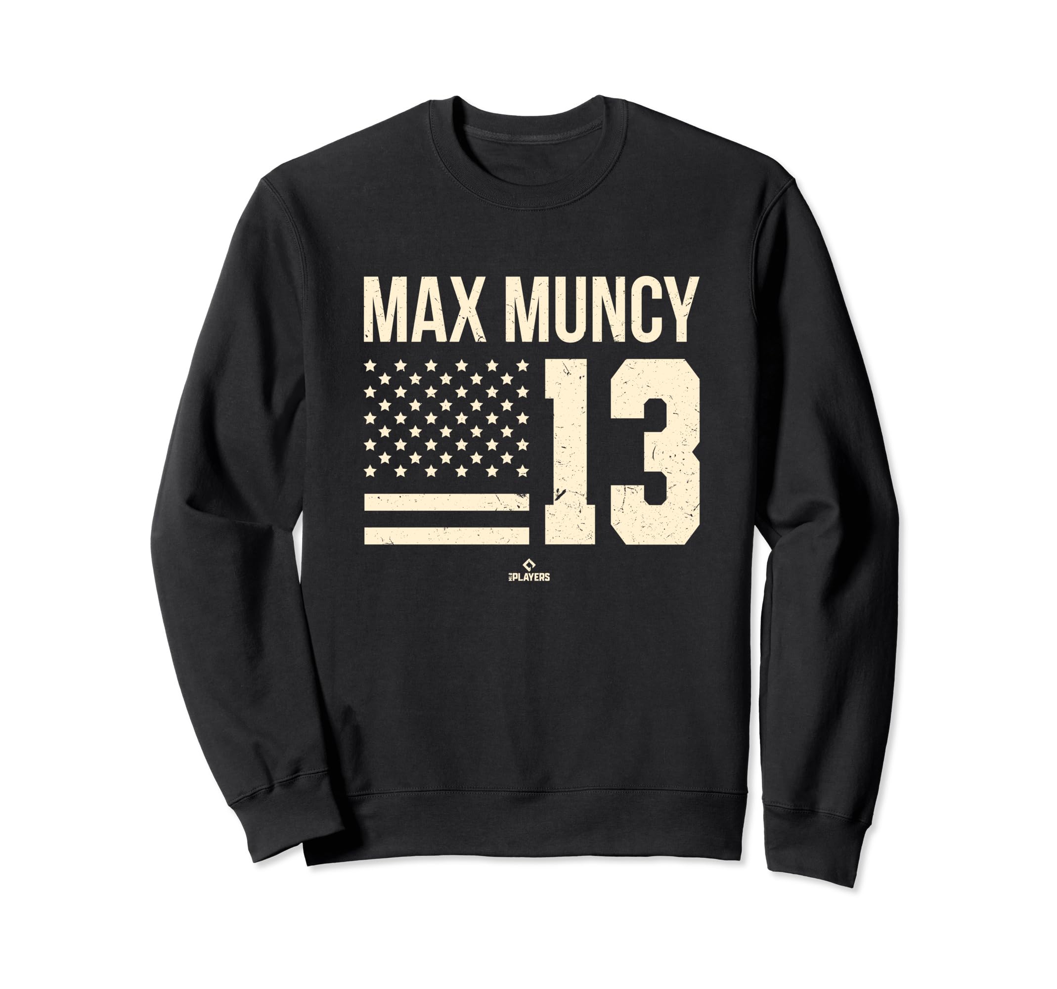 Max Muncy Flag Baseball Los Angeles Sweatshirt - Streetwear Style Unisex - T-Shirt, Sweatshirt, Hoodie