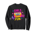 Pop Art 80S Music Elements Sweatshirt - Casual Everyday Wear Men Women - T-Shirt, Sweatshirt, Hoodie