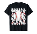 Groovy Baseball Mama Sports Mom Game T-Shirt - Unique Graphic for Adults - T-Shirt, Sweatshirt, Hoodie