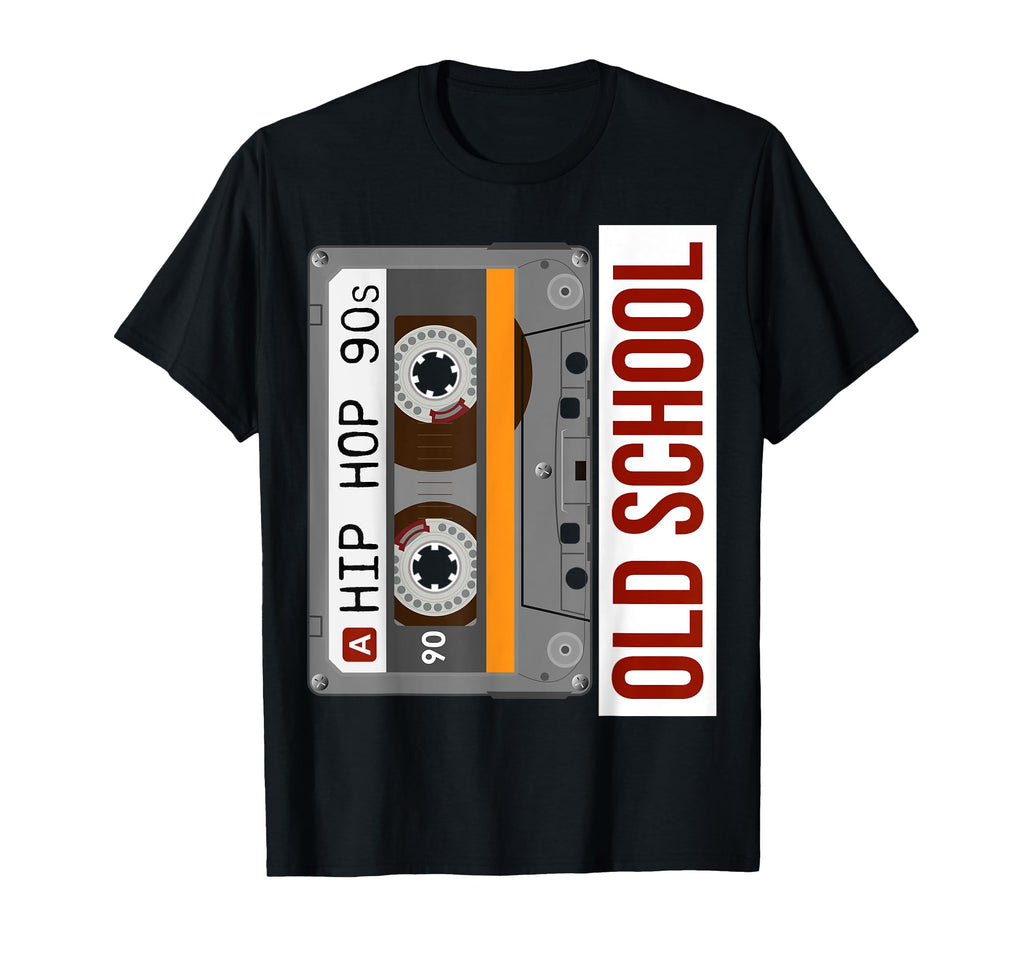 Old School Hip Hop Cassette Tape Rap T-Shirt - Aesthetic Graphic Men Women - T-Shirt, Sweatshirt, Hoodie