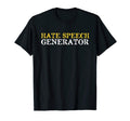 Distressed Libertarian Hate Speech Hoodie - Fun Novelty Design Unisex - T-Shirt, Sweatshirt, Hoodie