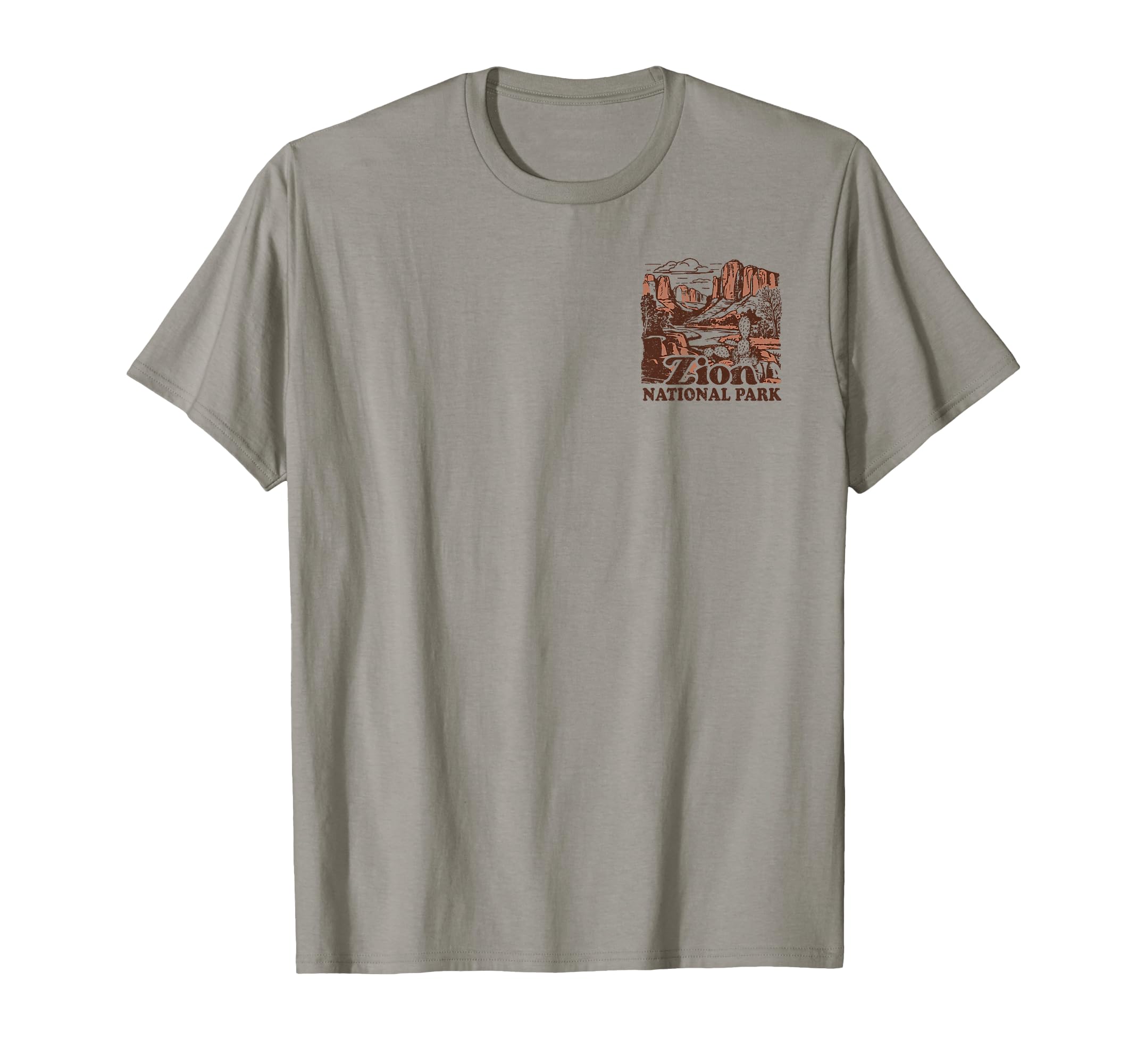 Zion National Park Front And Back T-Shirt - Streetwear Style Men Women - T-Shirt, Sweatshirt, Hoodie