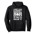 I Didnt Plan Becominhg Baseball Hoodie - Casual Everyday Wear Men Women - T-Shirt, Sweatshirt, Hoodie