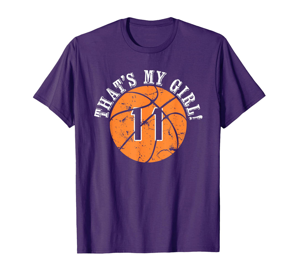 Unique Thats My 11 Basketball T-Shirt - Aesthetic Graphic for Adults - T-Shirt, Sweatshirt, Hoodie