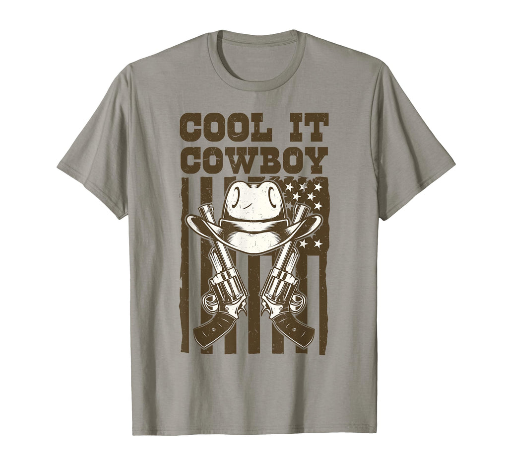 It Cowboy Patriotic Usa Flag T-Shirt - Aesthetic Graphic Men Women - T-Shirt, Sweatshirt, Hoodie