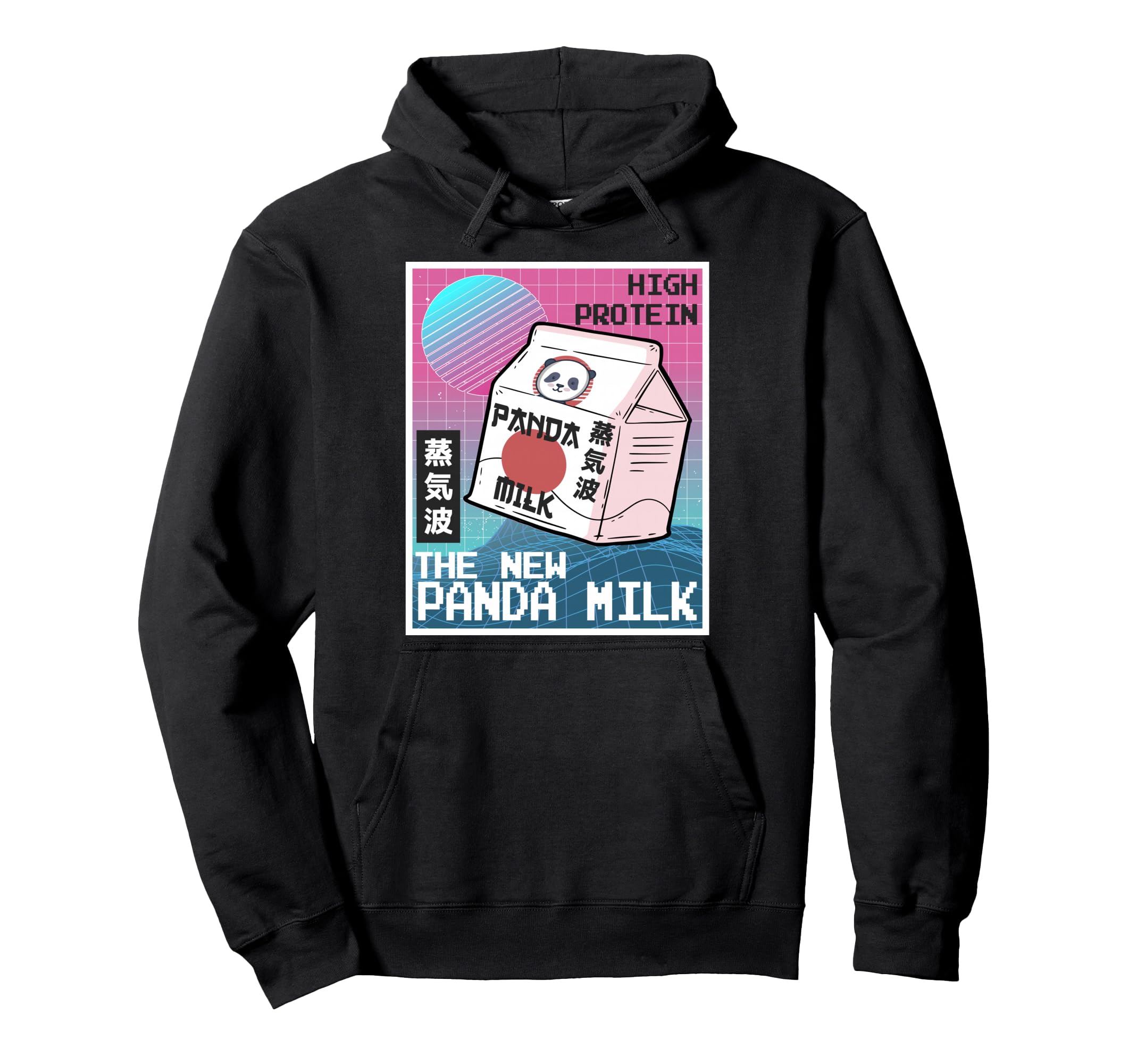 Japanese Vaporwave Aesthetic 90S Hoodie - Casual Everyday Wear for Adults - T-Shirt, Sweatshirt, Hoodie