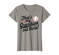 Baseball Grandma Thats My Grandson Out T-Shirt - Trendy Graphic Men Women - T-Shirt, Sweatshirt, Hoodie