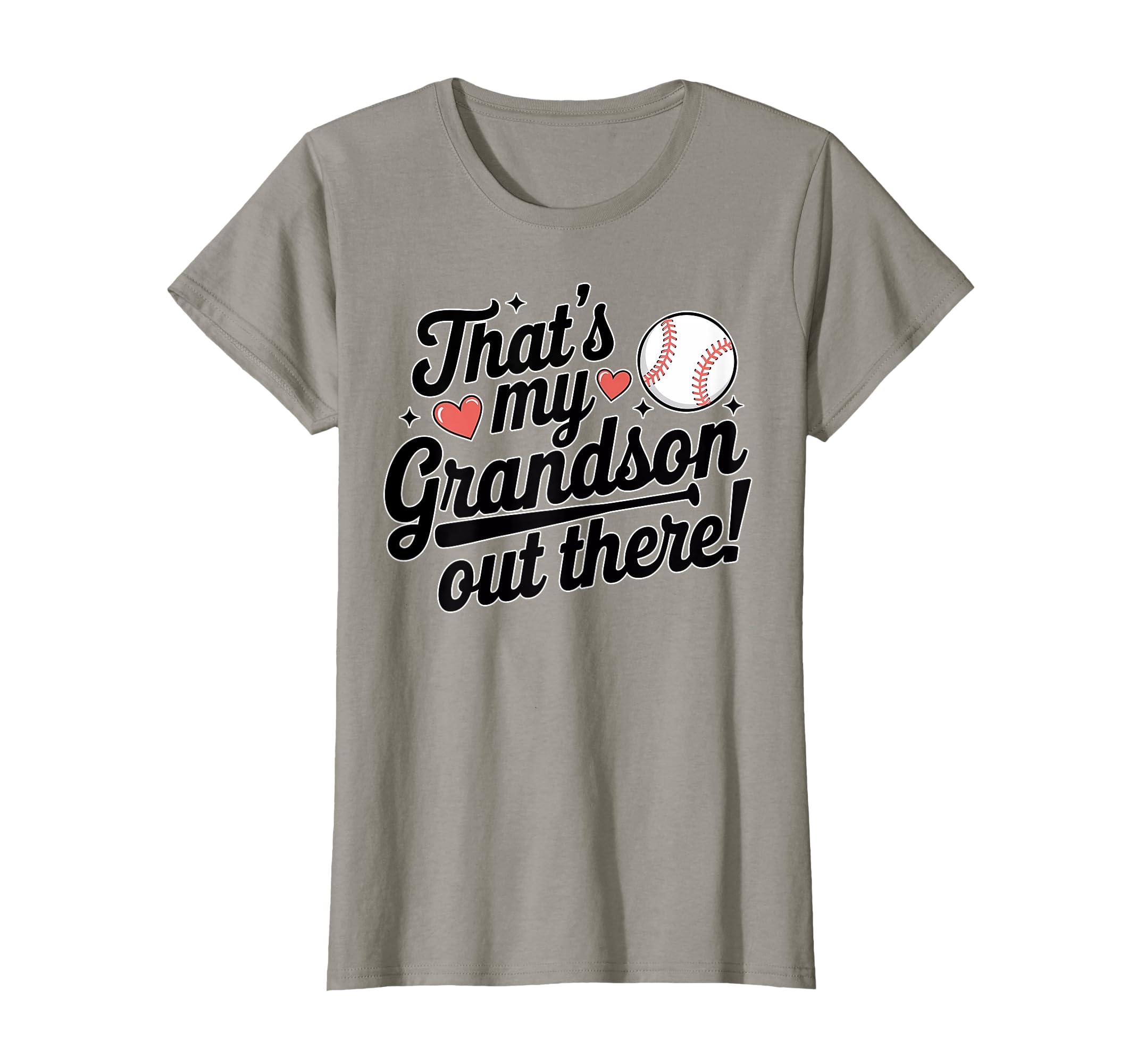 Baseball Grandma Thats My Grandson Out T-Shirt - Trendy Graphic Men Women - T-Shirt, Sweatshirt, Hoodie