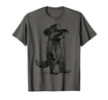 Raccoon Cowboy Cowgirl Western Country T-Shirt - Unique Graphic Men Women - T-Shirt, Sweatshirt, Hoodie