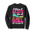 Roller Skating Skate 1970S I Know I Sweatshirt - Custom Art Print Unisex - T-Shirt, Sweatshirt, Hoodie