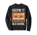 Old School Hip Hop 80S 90S Sweatshirt - Minimalist Print Men Women - T-Shirt, Sweatshirt, Hoodie