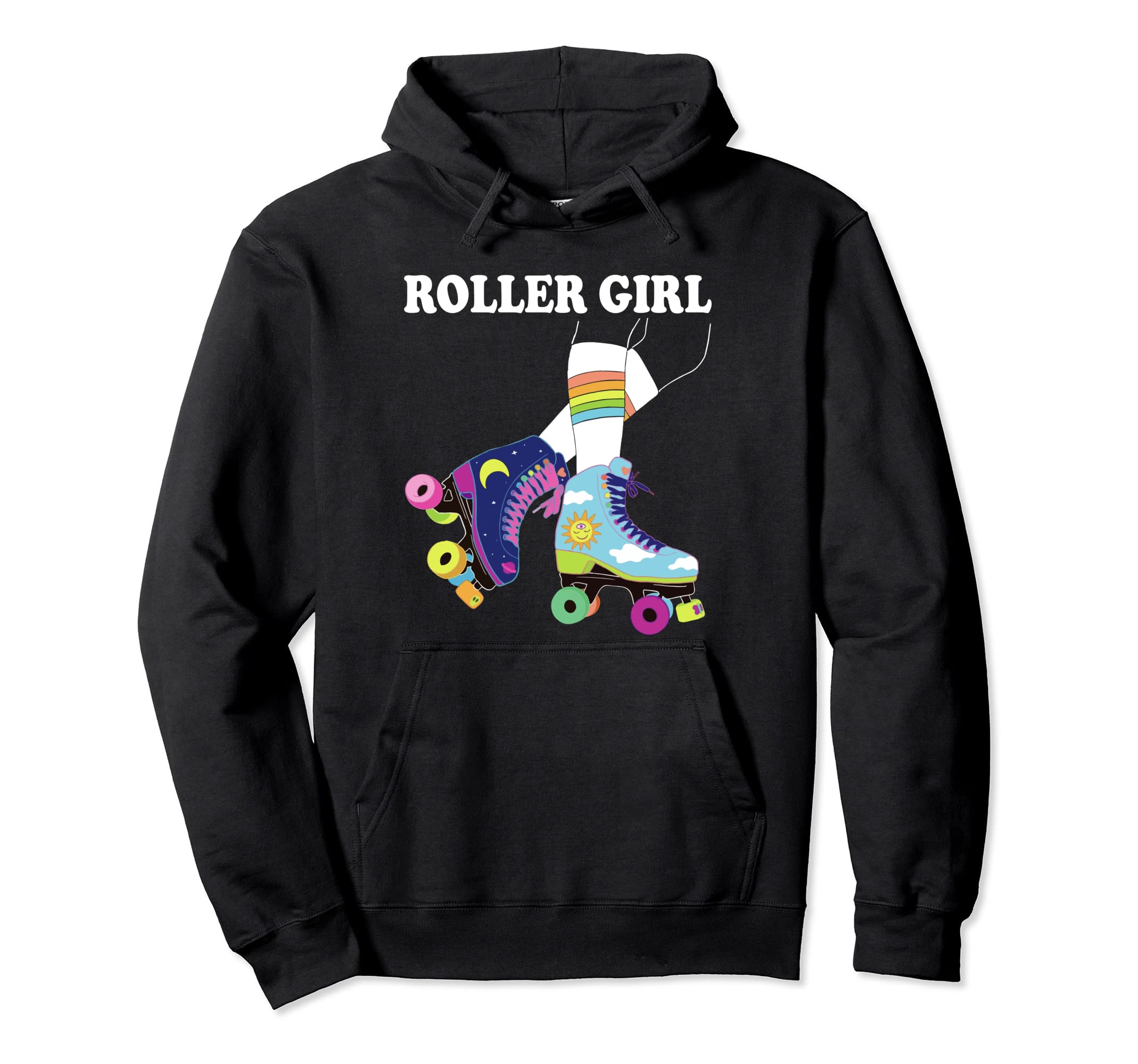 Roller Seventies 70S Skates Skating Hoodie - Streetwear Style for Adults - T-Shirt, Sweatshirt, Hoodie