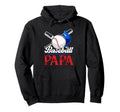 Baseball Papa Gifts Fathers Day Dad Papa Hoodie - Novelty Apparel Unisex - T-Shirt, Sweatshirt, Hoodie