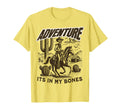 Adventure Cowboy Skeleton Western Desert T-Shirt - Unique Graphic Unisex - T-Shirt, Sweatshirt, Hoodie