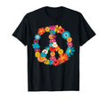 Peace Love 60S 70S Hippie Costume T-Shirt - Streetwear Style Unisex - T-Shirt, Sweatshirt, Hoodie
