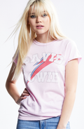 David Bowie Bold Bolt Rose Screen Printed Women's - Adult & Kids T-Shirts, Sweatshirts & Hoodies apparel design preview 1