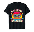 Dad Level Unlocked Funny New Dad Gifts T-Shirt - Novelty Apparel Men Women - T-Shirt, Sweatshirt, Hoodie