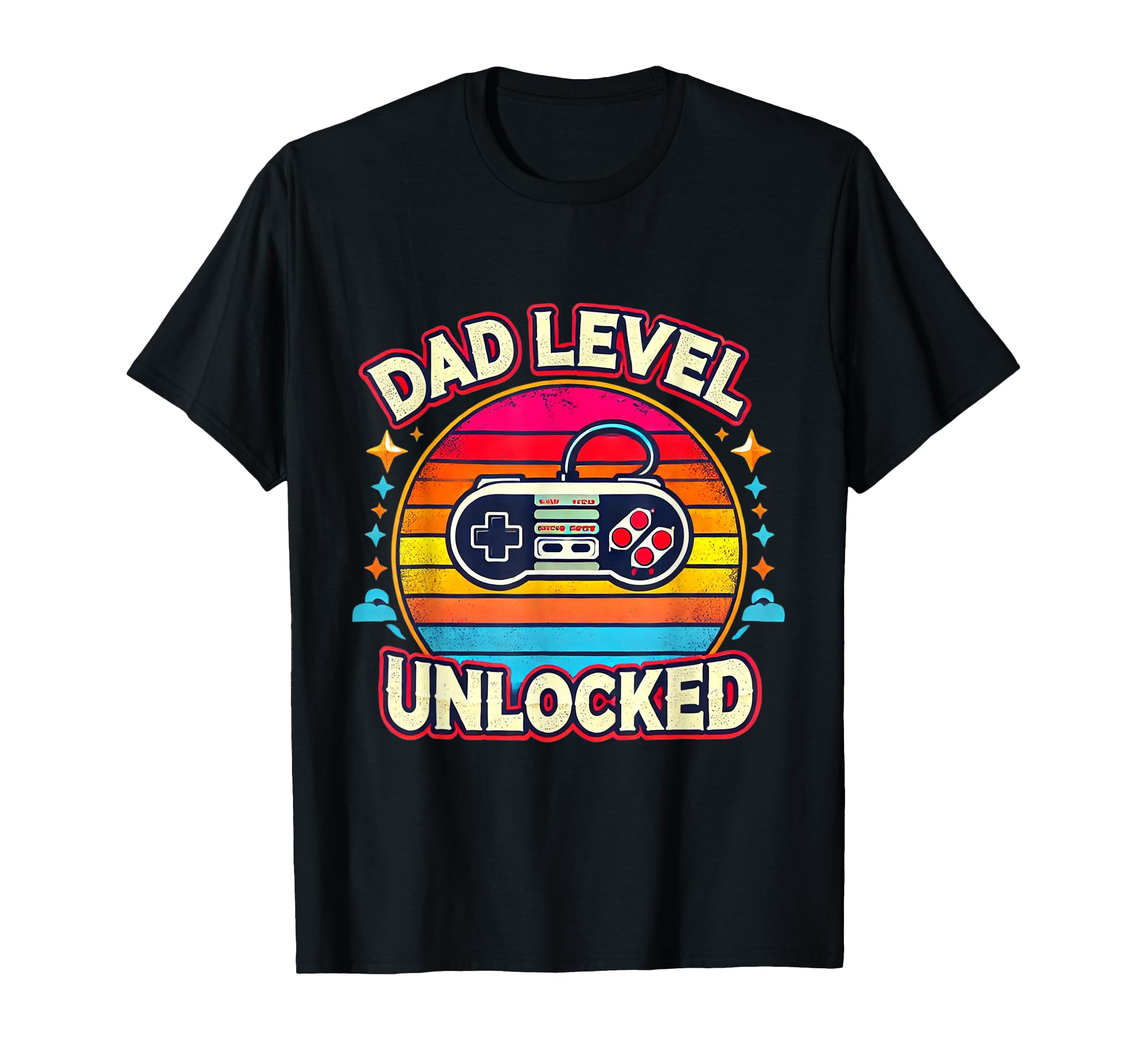 Dad Level Unlocked Funny New Dad Gifts T-Shirt - Novelty Apparel Men Women - T-Shirt, Sweatshirt, Hoodie