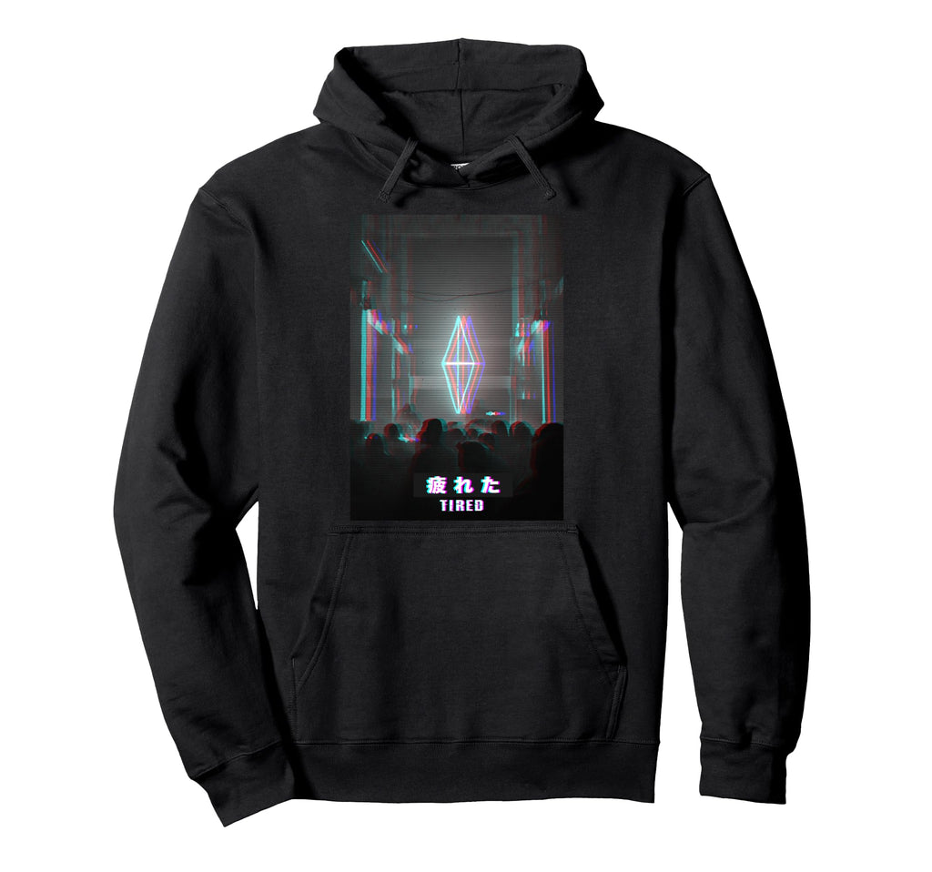 Aesthetic Vaporwave Japan 80S Meme Sad Hoodie - Aesthetic Graphic Unisex - T-Shirt, Sweatshirt, Hoodie