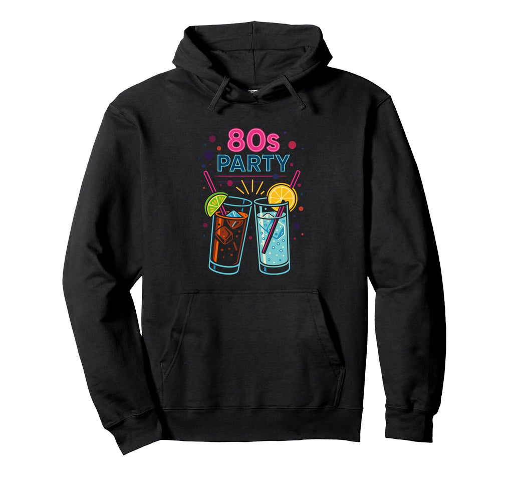 80S Outfit 80S Theme Party Disco Hoodie - Fun Novelty Design Men Women - T-Shirt, Sweatshirt, Hoodie