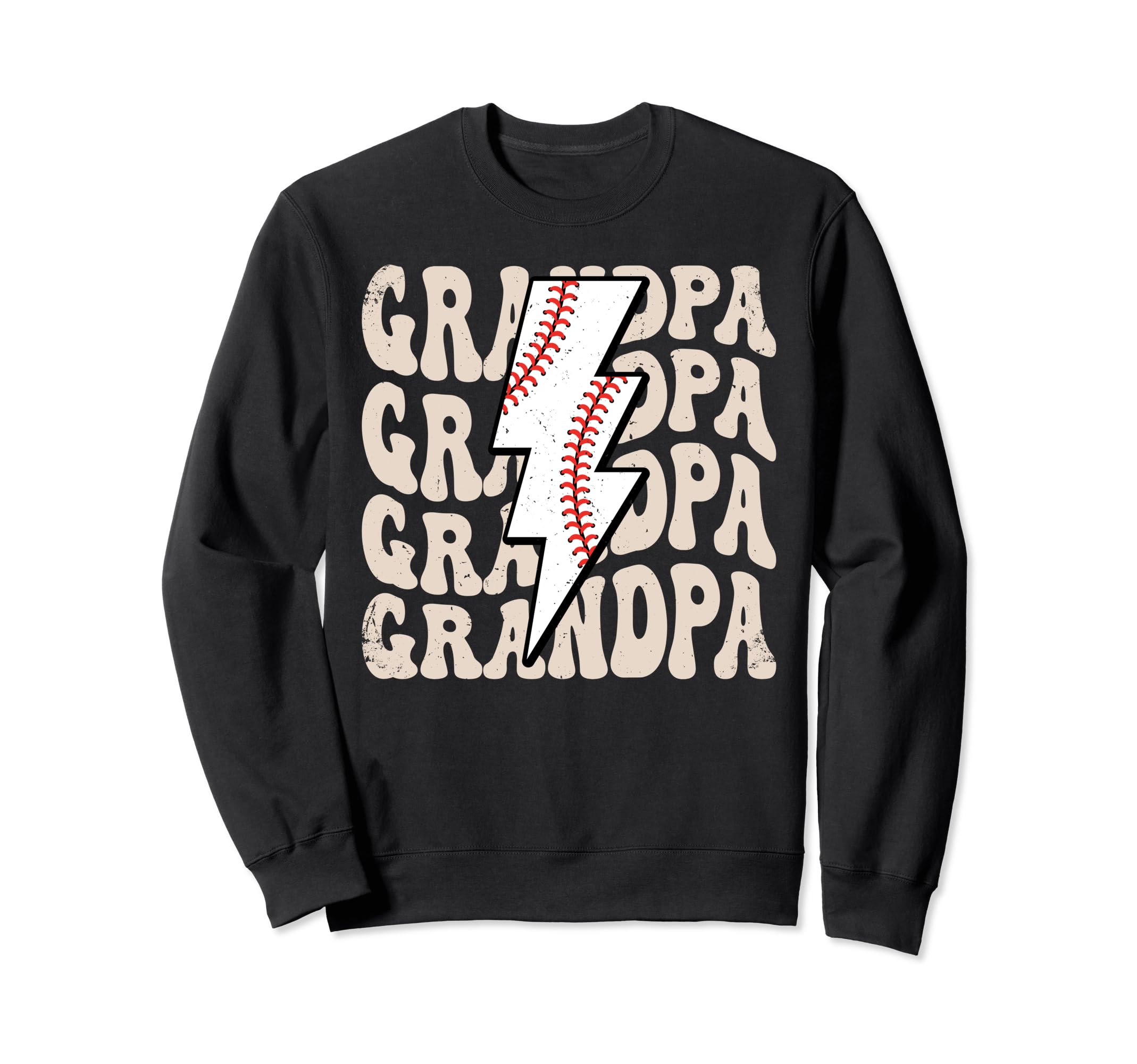 Lightning Groovy Proud Baseball Sweatshirt - Custom Art Print Men Women - T-Shirt, Sweatshirt, Hoodie